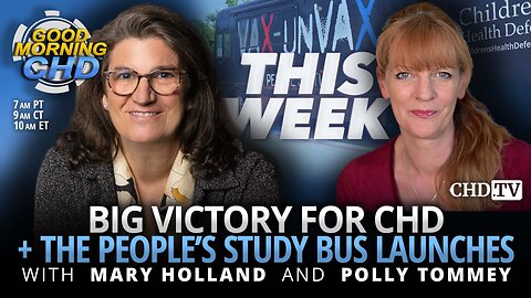 Big Victory For CHD + The People's Study Bus Launches