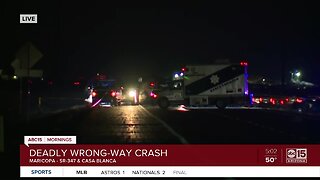 Wrong-way driver leaves one dead near Maricopa
