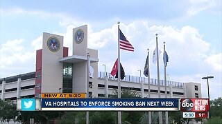 Tampa veteran's hospital rolls our complete smoking ban — including vaping