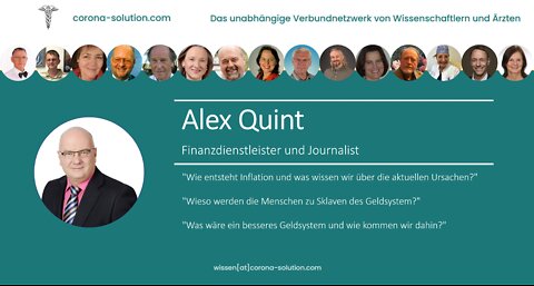 Corona-Solution im Interview mit Alex Quint am 03.06.2022 | Wirtschaft und Finanzen