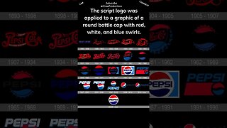 Over the last 122 years, there have existed 20 Pepsi logos #pepsi #shorts