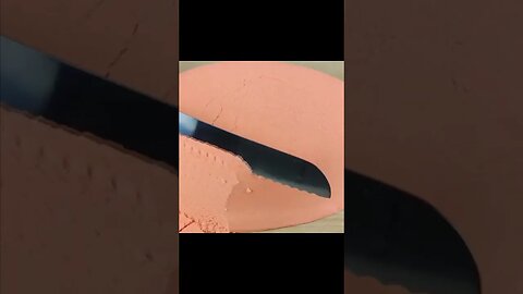 Kinetic sand Cutting ASMR SHAPES Satisfying Video #shorts