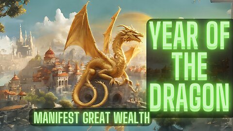 YEAR OF THE DRAGON Energy - Attract Wealth, Destroy Money Blocks - 432hz Music - Relief of Stress