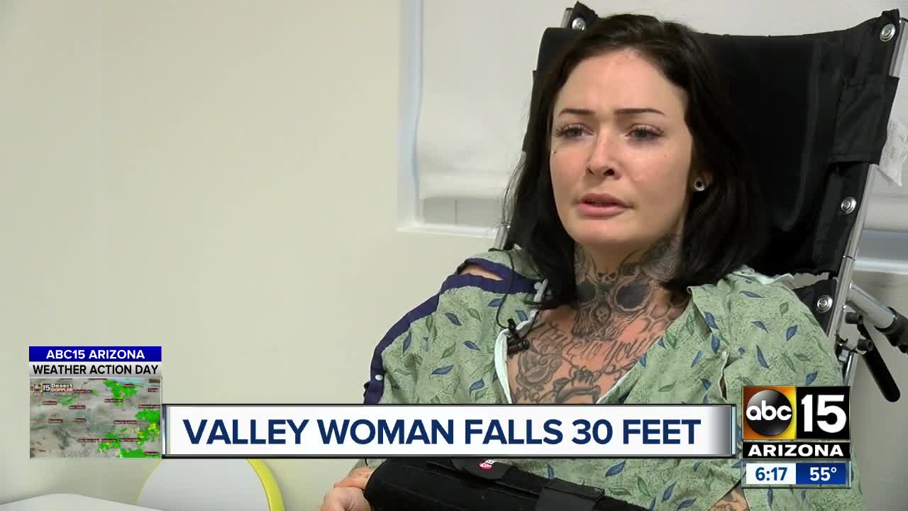 Woman recovering after fall at Lookout Mountain in Phoenix