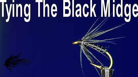 Tying The Black Midge - Dressed Irons
