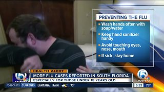 Widespread flu activity in Florida right now