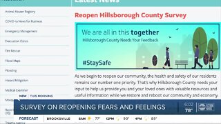 Hillsborough County offers residents new survey to gather opinions on reopening