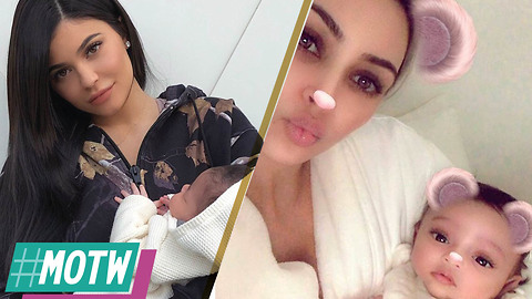Kylie Jenner & Kim Kardashian Introduce Babies Stormi and Chicago to the World! -MOTW