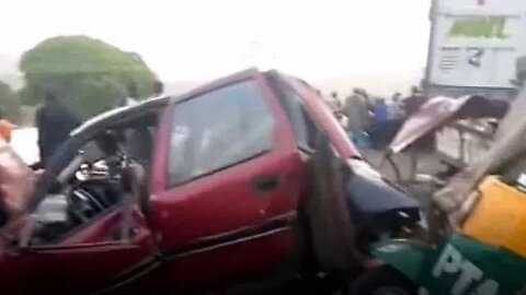 Two killed, 52 injured after a trailer rammed into 14 vehicles on the Jos-Bauchi road.