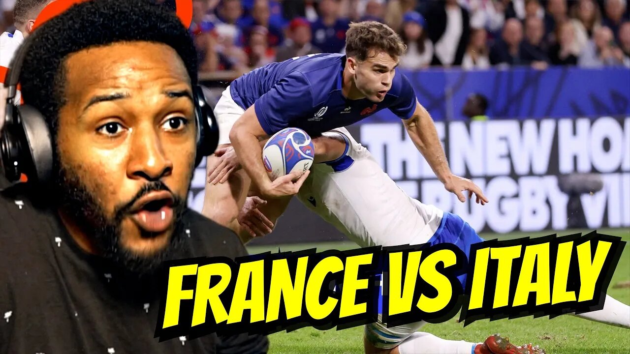 France v Italy 2023 Rugby World Cup Highlights Reaction!