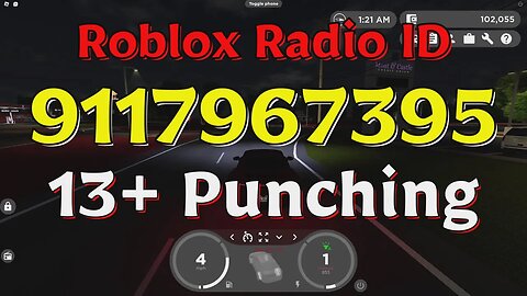 Punching Roblox Radio Codes/IDs