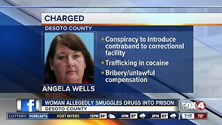 DeSoto County woman charged with smuggling drugs into correctional facility