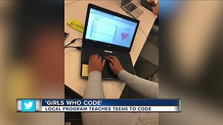 Local program teaches teen girls to code