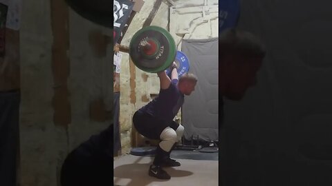 110 kg / 242 lb - No Foot Snatch