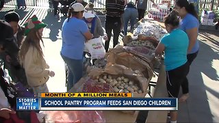 Month of a Million Meals: School pantry program helps feed San Diego kids