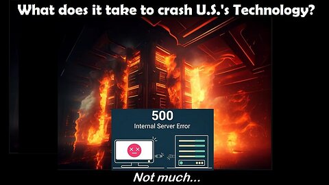 What Does It Take to Crash the U.S. Technology?