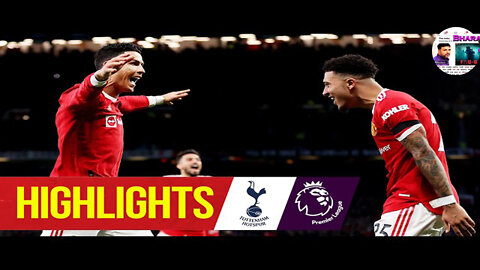 Ronaldo hat-trick Match win | Manchester United 3-2 Tottenham | Highlights | Premier League