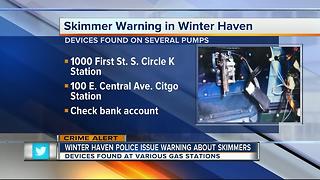 Skimmers found at multiple gas stations in Polk County