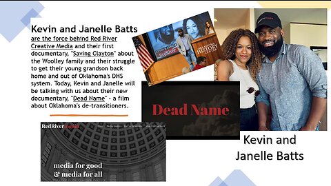 ROPE Report #58 - Kevin and Janelle Batts; New Documentary "Dead Name"