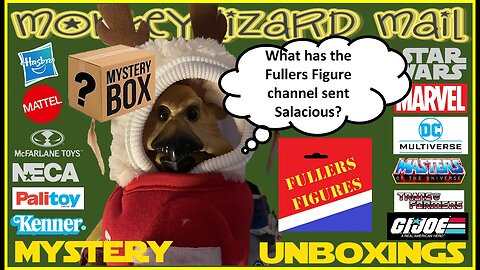 MYSTERY TOY GIFT! From @FullersFigures thank u xxx MoNKeY-LiZaRD Mail