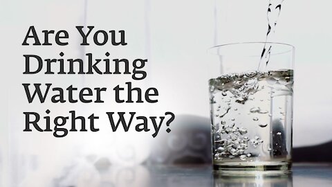 Are You Drinking Water the Right Way? - Sadhguru
