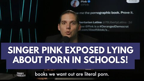 Singer PINK EXPOSED For Lying About Porn At Kid’s Schools!