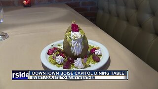 Fine dining fundraiser feels impacts from rainy weather