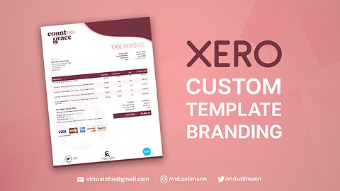 Want to get custom Xero templates consistent with your branding?