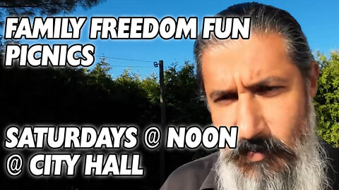 Family Freedom Fun Picnics - Saturdays at Noon
