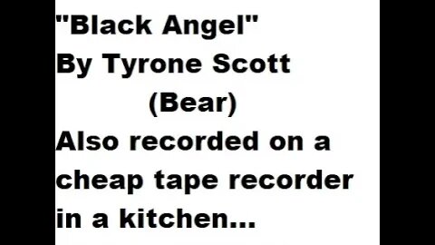 V-RADIO's Old Band "Black Angel" by Tyrone Scott