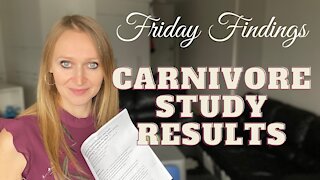 Friday Findings: Carnivore Diet Study Results | Carnivore Diet