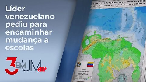 Nicolás Maduro divulga “novo mapa da Venezuela” com anexação de território da Guiana
