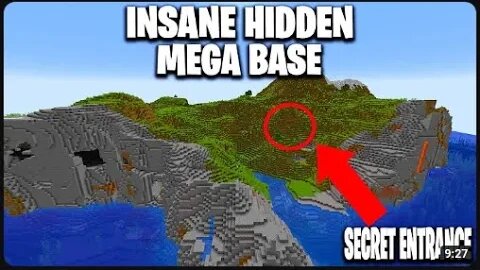 Insane hidden minecraft mega base best hidden mega base