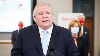 A Man With A Large Butcher's Knife Was Arrested Outside Doug Ford's House Last Night