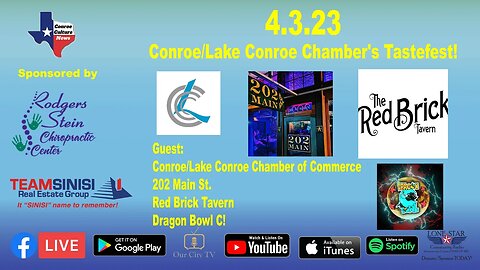 4.3.23 - Conroe/Lake Conroe Chamber's Tastefest! - Conroe Culture News