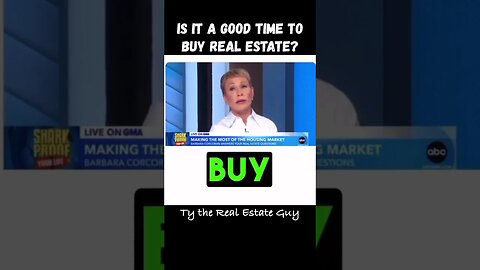 Barbara Corcoran - BUY a Home NOW! #realestate #buyahome