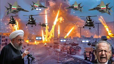 Irani Fighter Jets & War Helicopter Attack on Israeli Army Weapons Convoy at Jerusalem - GTA 5