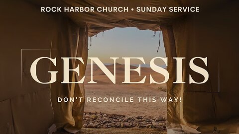 Sunday Sermon 5/12/24 - Don't Reconcile This Way!
