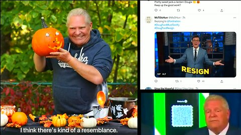 Cheesecake is at it again - This time it's Pumpkins - Twitter Snapshot - Oct 31-22 -Doug Ford