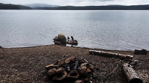 ABSOLUTELY INCREDIBLE LAKE SHORELINE FREE DISPERSED CAMPING @ Timothy Lake! | Mount Hood Oregon | 4K