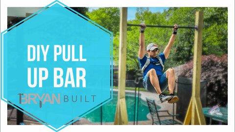 Build This Mobile DIY Pull Up Bar! Easy to build Outdoor Pull Up Bar