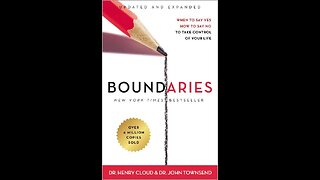 Book of the Week 3/17/2024 - Boundaries