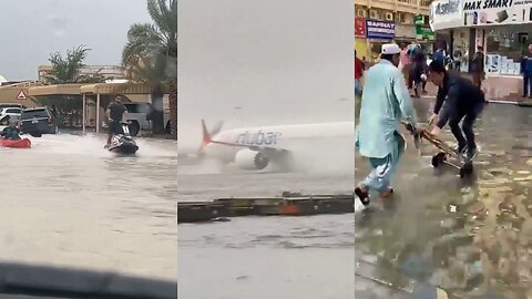 Dubai Flood: VIRAL FOOTAGES