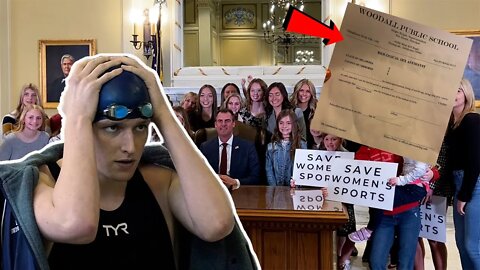 Oklahoma schools require student athletes to sign Biological Sex Affadavit! Trans Activist LOSES IT!