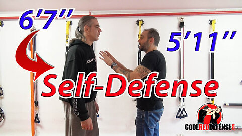 Self-Defense against a 6'7' Tall Attacker