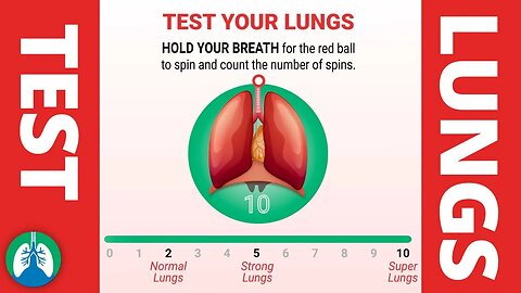 Test Your Lung Capacity | Healthy Lung Test at Home 🫁