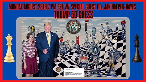TRUMPS 5D CHESS W DR. JAN HALPER-HAYES HOSTED BY LANCE MIGLIACCIO & GEORGE BALLOUTINE