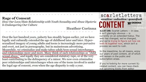 THEY ARE coming for your kids. Sex Education Curriculum origins!