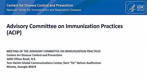 CDC Advisory Committee for Kids 5-11 | FULL MEETING