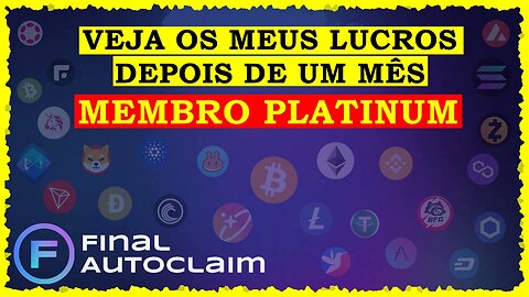 1 mês como membro Platinum vamos descobrir se compensa